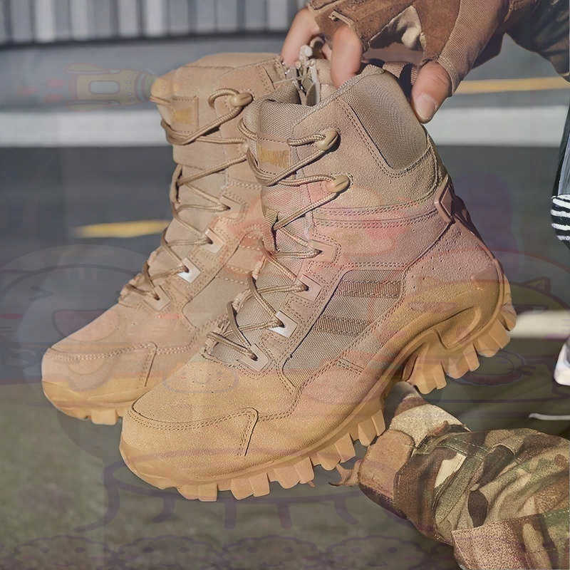 Tech Guy Accessories - Tan Long Barrel Deadlift Casual Sneakers