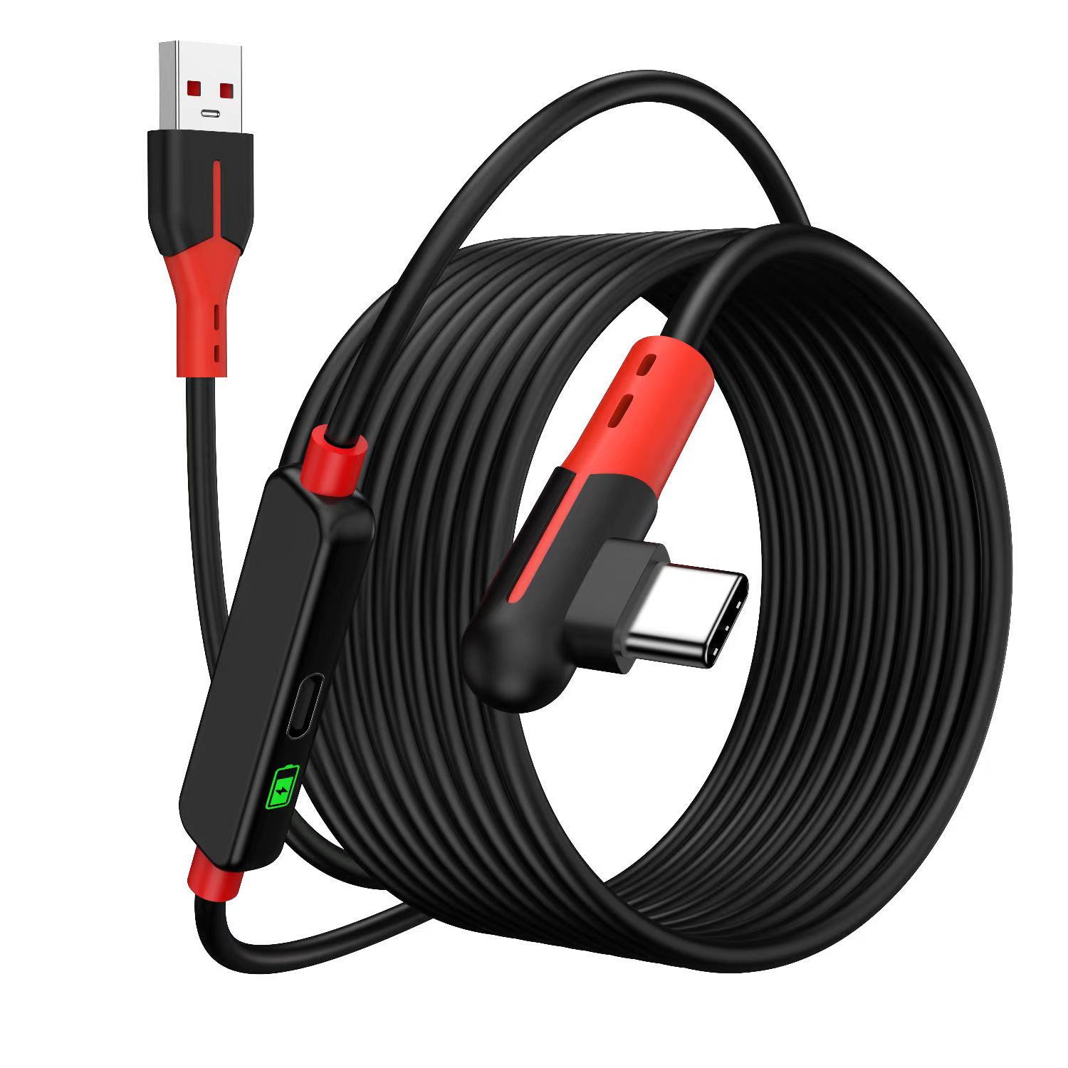 Tech Accessories Pc - VR Charging Link Cable 16FT Compatible
