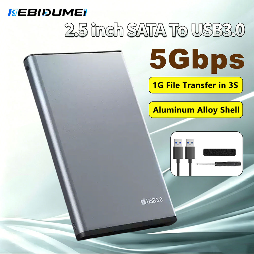 Portable Ssd Enclosure - Kebidumei 2.5 Inch HDD Enclosure 5Gbps