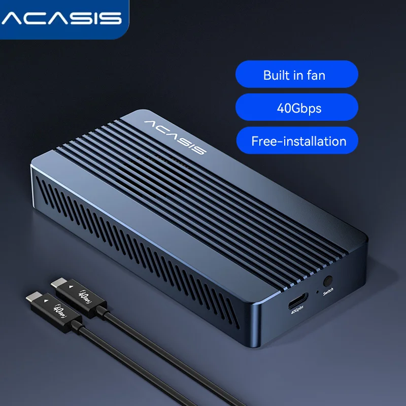 Portable Ssd Enclosure - Acasis 40Gbps USB4 SSD Enclosure With