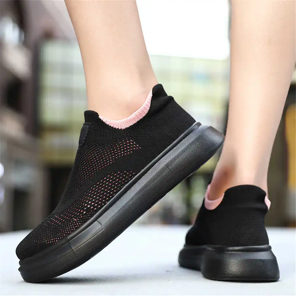 Tech Guy Accessories - Platform Stockings Brown Shoes For Woman