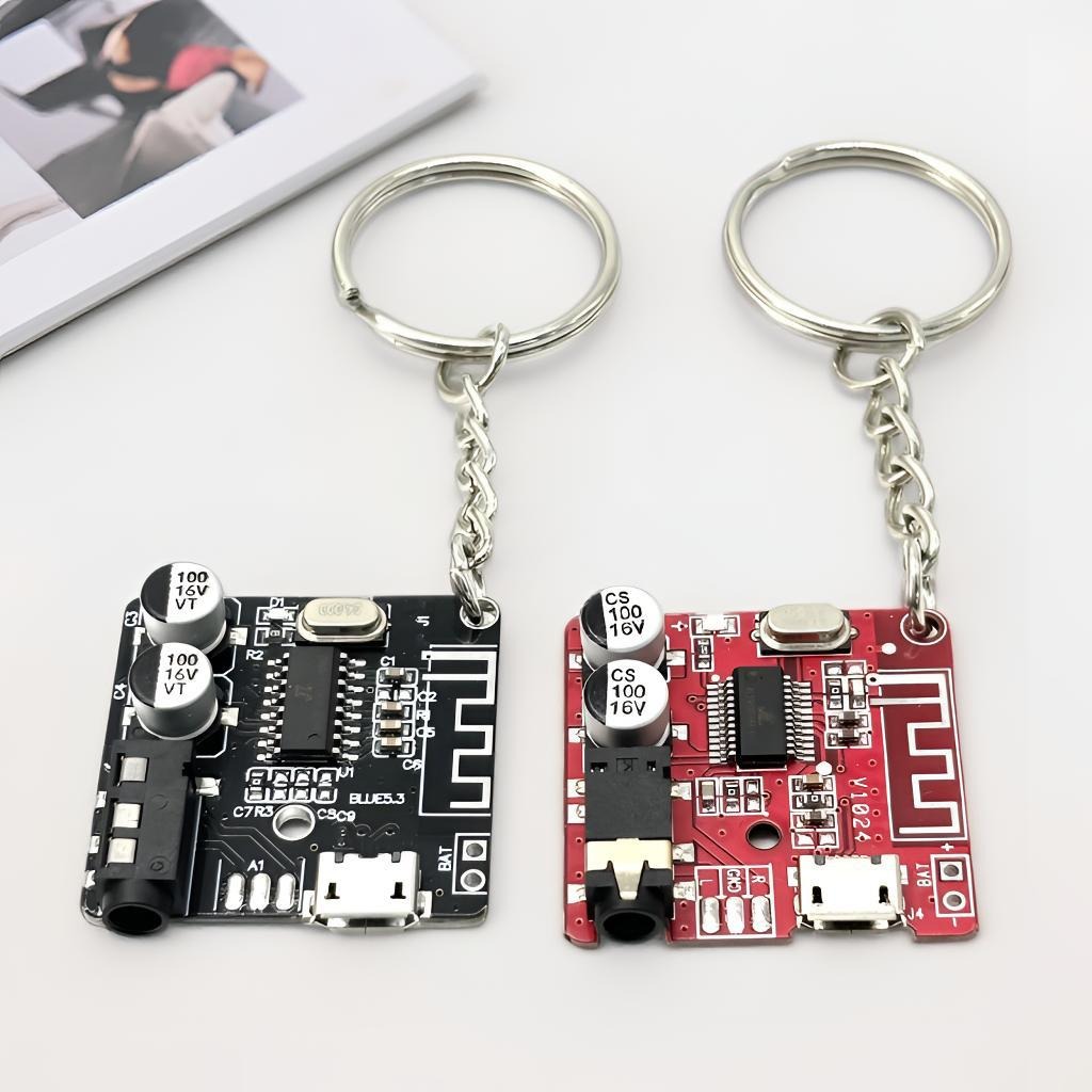 Tech Keychain Accessories - Cyberpunk Style Circuit Board Keychain Funny