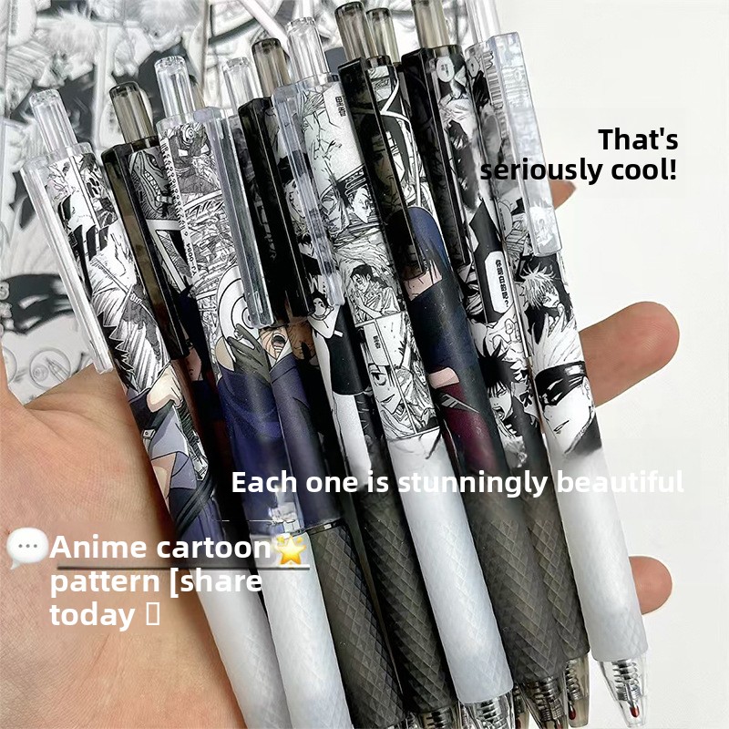 Anime Naruto Gel Pen Cute Cart - Tech Office Accessories ulasan dan harga