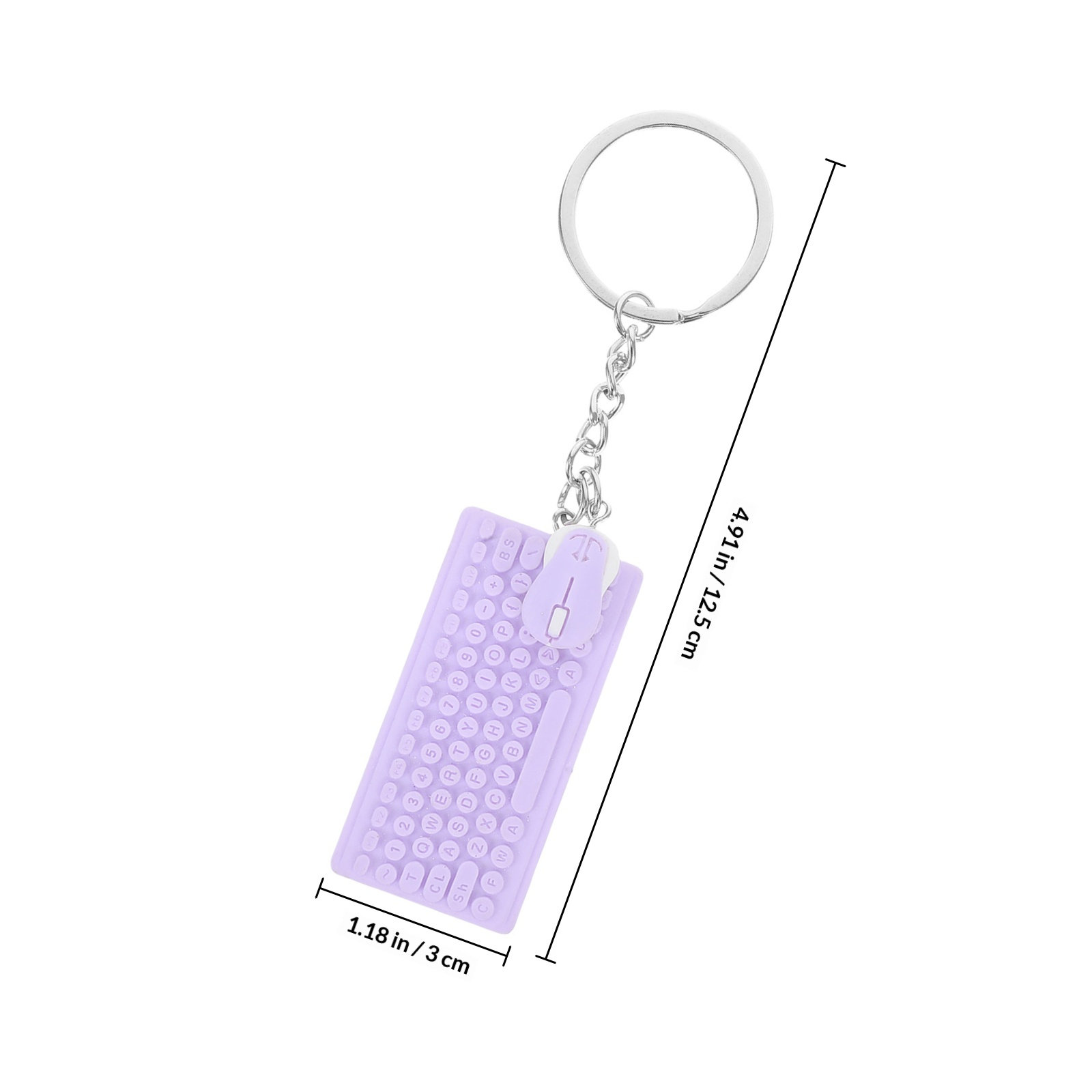 Mini Keyboard Mouse Keychain C - Tech Keychain Accessories ulasan dan harga