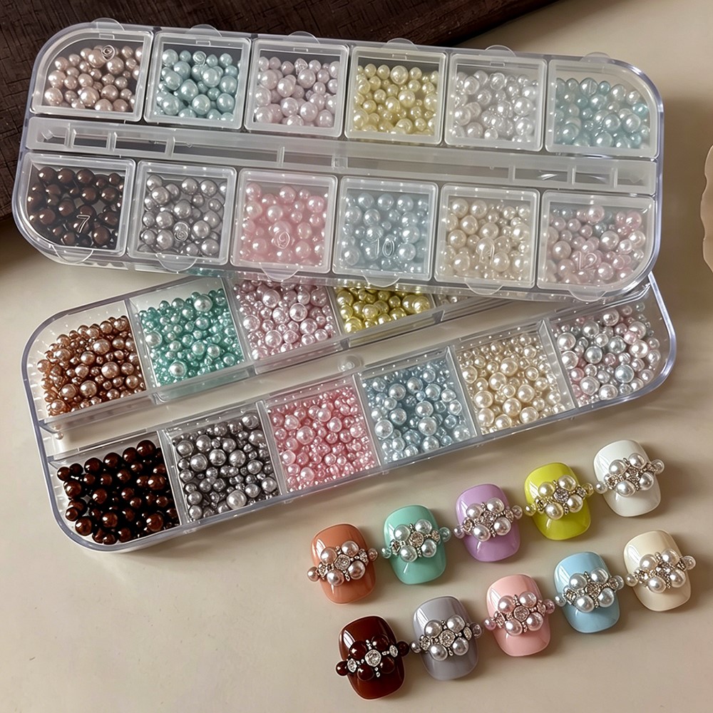 12Grids Dopamine Round Pearl N - Tech Accessories Box ulasan dan harga