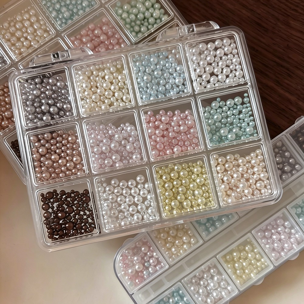 12Grids Dopamine Round Pearl N - Tech Accessories Box ulasan dan harga
