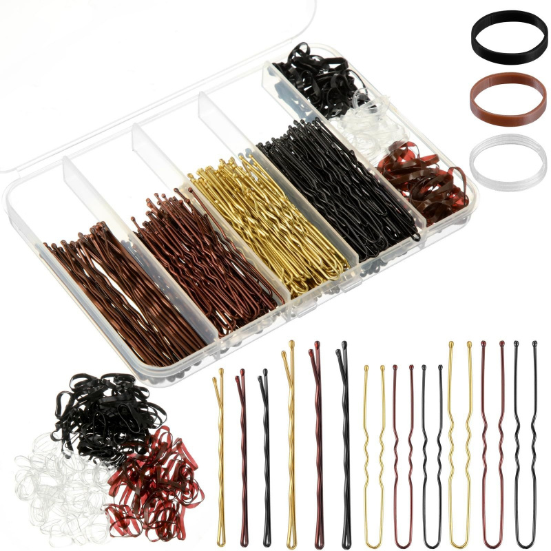 480Pcs Per Box Hair Styling Ac - Tech Accessories Box ulasan dan harga