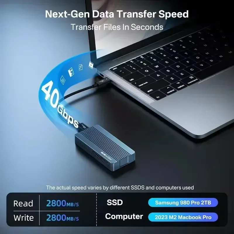 Acasis 40Gbps USB4 SSD Enclosu - Portable Ssd Enclosure ulasan dan harga