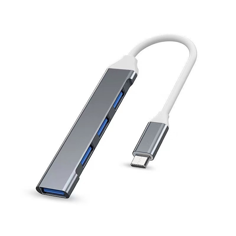 4-Port Multi-Splitter Type C H - Tech Accessories Pc ulasan dan harga