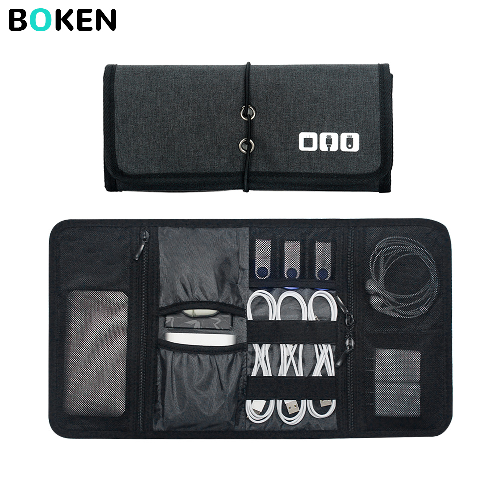 Tech Organizer Bag Cable Stora - Tech Office Accessories ulasan dan harga