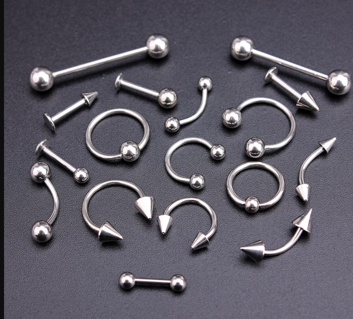 30pcs Mixed Punk Pierced Rivet - Tech Accessories Box ulasan dan harga