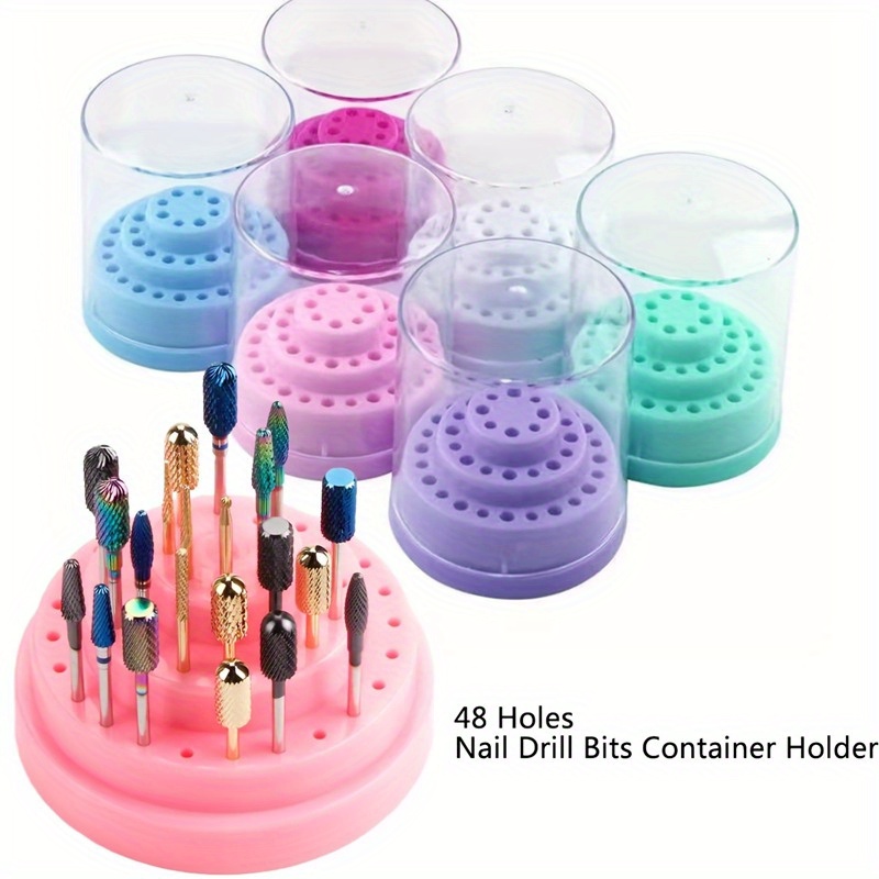1pc Nail Drill Bit Holder XC G - Tech Accessories Box ulasan dan harga