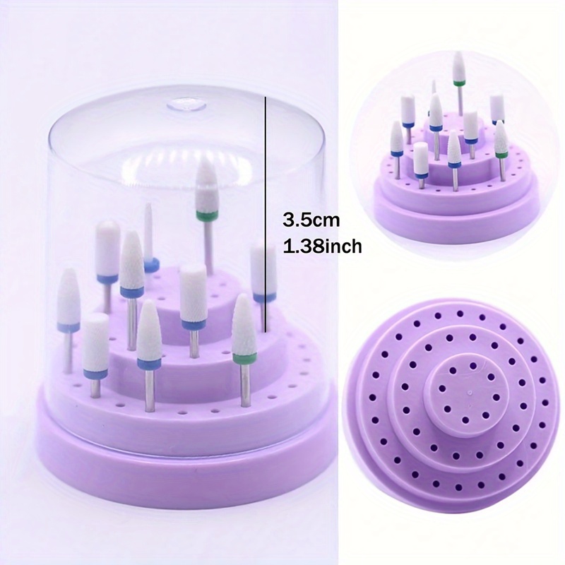 1pc Nail Drill Bit Holder XC G - Tech Accessories Box ulasan dan harga