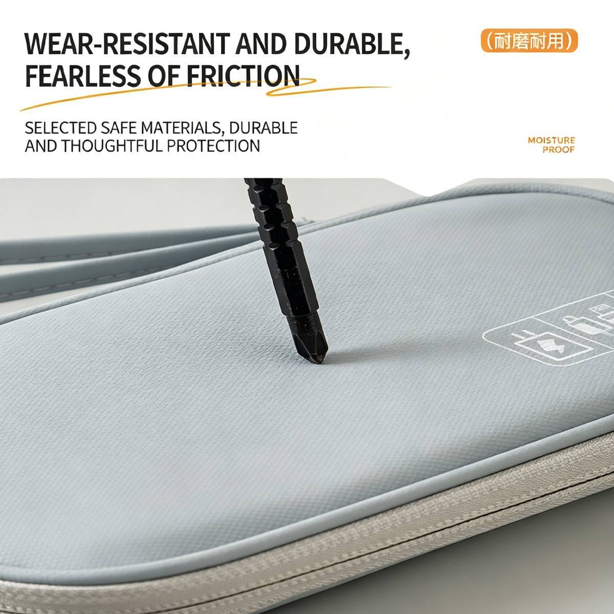 Portable Cable Organizer Bag F - Tech Accessories Box ulasan dan harga