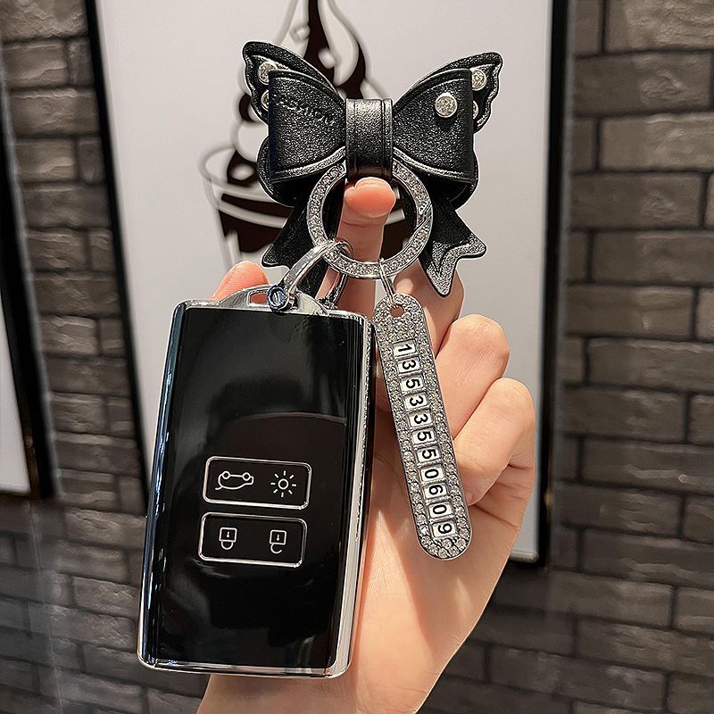 Car Key Case for Renault Megan - Tech Keychain Accessories ulasan dan harga