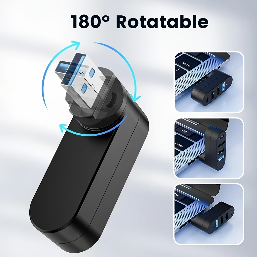 Mini Splitter 4 Ports USB Hub  - Tech Accessories Pc ulasan dan harga