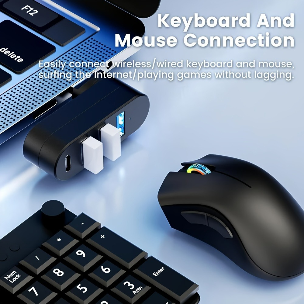 Mini Splitter 4 Ports USB Hub  - Tech Accessories Pc ulasan dan harga